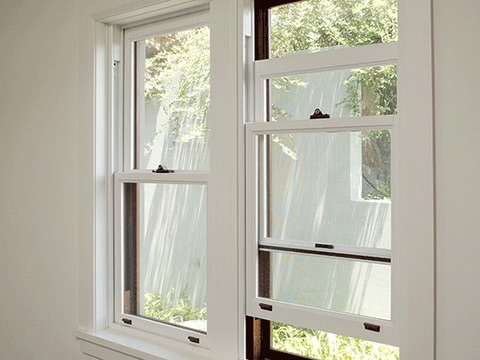 Premium double-hung windows installed in McKinney homes
